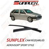 Sunplex Fiat Tipo 4 Parça 1990-1998 Cam Rüzgarlığı