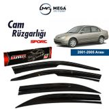 Sunplex Honda Civic 2001-2005 Mugen Cam Rüzgarlığı