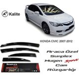 Sunplex Honda Civic Fd6 Mugen Tip 2007-2012 Cam Rüzgarlığı