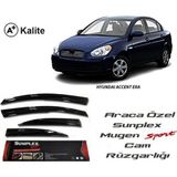 Sunplex Hyundai Accent Era Mügen Tip 4lü Cam Rüzgarlığı