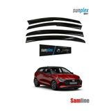 SUNPLEX Hyundai i20 cam Rüzgarlığı 2023 Modeller için takım 4 lü Set