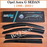 Sunplex Opel Astra G 1998-2003 Mugen Cam Rüzgarlığı