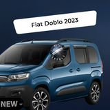 Sunplex Paslanmaz Krom Akrilik Cam Rüzgarlığı Fiat Doblo 2023 sonrası ile uyumlu CHR-1-006-002