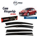 Sunplex Peugeot 308 2008-2014 Mugen Tip Cam Rüzgarlığı