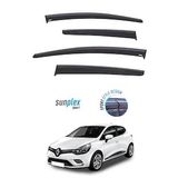 SUNPLEX Renault Clio 4 Araca Özel Cam Rüzgarlığı Marka Mugen 4'lü