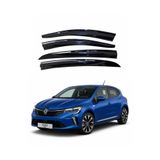 SUNPLEX Renault Clio 5 Cam Rüzgarlık 4 Parça Set 2020-2024 Arası Tüm Modellere Uyumludur