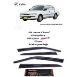 Sunplex Toyota Corolla 93-98 Cam Rüzgarlığı Marka Mugen 4lü