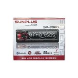 sunplus SP-2080 Oto Teyp 4X55W Bt/usb/sd/fm/aux