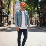 Sunset Breeze Turuncu Fileli Trucker Beyzbol Şapka