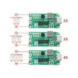 Sunshine022 1 Adet 18650 2s 3s 4s Type C 8.4v 12.6v 16.8v Step Up Lipo Li Ion Şarj Cihazı 4s 2a