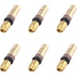 Sunshinee 6mm 30MPA Yüksek Basınç Pompası Piston Parçaları Için 6x Üç Kademeli Piston Kafası Yüksek Basınçlı Bakır Kafa (Yurt Dışından) - Altın