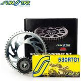 Sunstar Zincir Dişli Seti Honda Cbr 1000rr Sp 1000 Cc 2014-2016 / Zincir : Sunstar 530rtg1 Gold -116 / Dişli: Sunstar 16t - Jt 42t