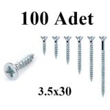 SUNTA VİDASI 3.5x30 (100 Adet)