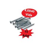 Sunta Vidası 4,0X40, 15 Adet Tam Diş Snt Yhb Vida
