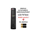 Suntel Profilo Altus Sanyo Awox Blaupunkt LCD TV’lere uyumlu kumanda
