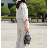 Suntrend Unisex Göğüs ve Omuz Çantası Body Bag - Gri