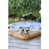 Sunu Miso Beyaz 4'lü Set Cam Mini Kase/sosluk - 7 cm