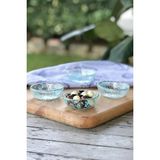 Sunu Miso Turkuaz 4'lü Set Cam Mini Kase/sosluk - 7 cm