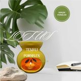 Sunum Baharat El Yapımı Lotus Temalı Çini Seramik Buhurdanlık
