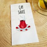 Sunum Peçetesi - Çay Saati Yazılı Konuşan Kağıt Peçete