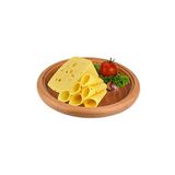 Sunum Tabağı Yuvarlak (Natural)