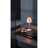 Sunumluxe Damalı Kahve Yanı Sunumluk Mini Abajur ve Dekoratif Lambader Ev Dekorasyonu Pilli
