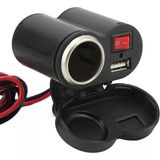 Sunup Sn-20493 Motosiklet Çakmaklık Usb Şarj Soketi