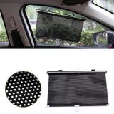 Sunup Sn-22132 40x125 cm Araç İçi Otomatik Geri Sarımlı Katlanabilir Gözenekli Güneşlik
