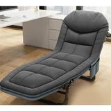 Sunup Sn-24922 Taşınabilir Ayarlanabilir 5 Kademe Sünger Kamp Yatak Şezlong Koyu Gri