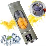 Sunup SN-25964 Taşınabilir Dijital Ekranlı Yeşil Meyve Sıkacağı - Çok Renkli