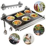 Sunup SN-26733 Duvara Monte Vantuzlu Katlanır Masa Çamaşır Rafı