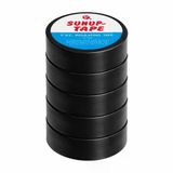 Sunup Sn-27918 Siyah 0.13X18mm İzole Pvc Elektrik Yalıtım Bant (5'Li Paket)