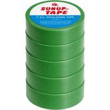 Sunup SN-27923 Yeşil 0.13X18MM Izole Pvc Elektrik Yalıtım Bant (5'li Paket) - Renkli