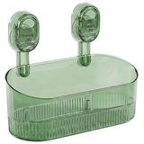 Sunup Sn-29266 Vantuzlu Şeffaf Banyo Mutfak Rafı Organizer