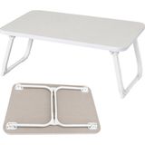 Sunup SN-29691 Katlanabilir Laptop Masası ve Yatak Koltuk Üzeri Tepsisi Beyaz 60X40CM - Renkli
