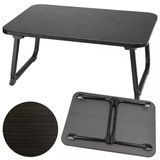 Sunup Sn-29695 Katlanabilir Laptop Masası Ve Yatak Koltuk Üzeri Tepsisi Siyah 70X48cm