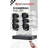 Sunveo 6 Kameralı 5 Mp Sesli Güvenlik Kamerası Gece Renkli Yüz ve Araç Tanımalı Full Hd Kamera Sistemi - 1