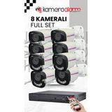 Sunveo 8 Kameralı 5 Mp Sesli Güvenlik Kamerası Gece Renkli Yüz ve Araç Tanımalı Full Hd Kamera Sistemi - 1