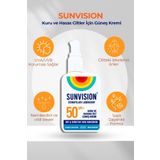 Sunvision 50 ml Kuru ve Hassas Cilt Güneş Kremi