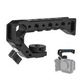 Sunydog Evrensel Üst Handel Kamera 4 Soğuk Ayakkabı Bağlantılı Üst Tutma ARRI Positiong Delik 1/4 "ve 3/8" Dişli Delikler Kamera Kafesi ile Uyumlu Spor Kamera Vlogging Canlı Akış için