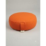 SUNYOGA Doğal Karabuğday Kabuğu Dolgulu Meditasyon Minderi Zafu Turuncu 35X12 cm