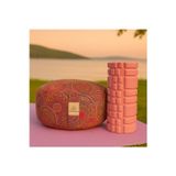 SUNYOGA Zafu meditasyon minderi Foam roller ikisi birlikte