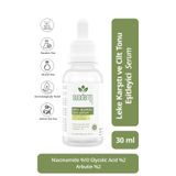 SUODERM Leke Karşıtı Ve Cilt Tonu Eşitlemeye Yardımcı Serum Niacinamide %10 Glycolic Acid %2 Arbutin %2