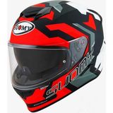 Suomy Kask Suomy Stellar Swıft Mat Kırmızı - Kırmızı - Siyah - Beyaz - 2XL