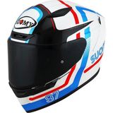 Suomy Track-1 Kask Nınety Seven Whıte-Red - XL - Beyaz - Kırmızı