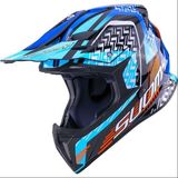 Suomy X-Wıng Motley Kask Mavi Siyah - XL