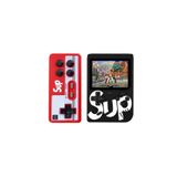 Sup Çift Kol 400 Nostalji Oyunlu Mini Atari Siyah.