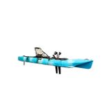 Sup Pro Tek Kişilik Pedallı Balıkçı Kanosu Mavi Kamuflaj