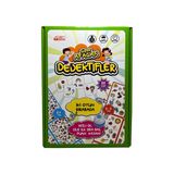 SÜPER AFACAN DEDEKTİFLER Hızlı Dedektif, Akıl Mantık Zeka ve Strateji Oyunu, Zihin Geliştirici Eğlenceli Oyun Seti, Montessori Oyunları, Spy Games