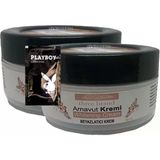 Süper Arnavut Kremi 2X50 ml Cilt Masaj Bakım Kremi 1 Adet Jel ile